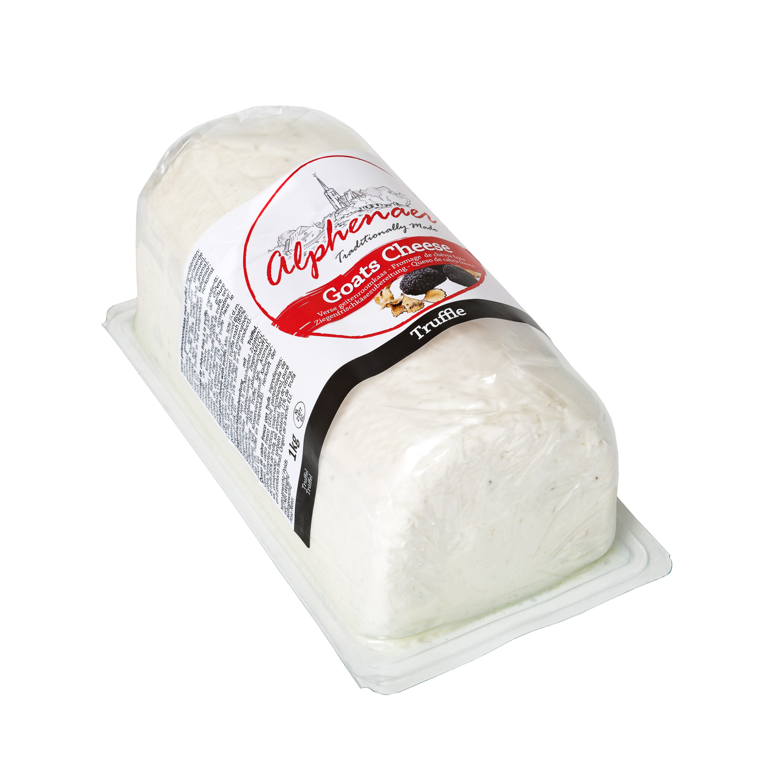 Alphenaer Fresh Goats’ Cheese – Truffle – 1 Kg